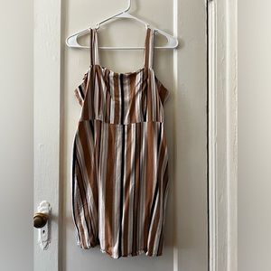Cotton on - tan mini dress | size: M